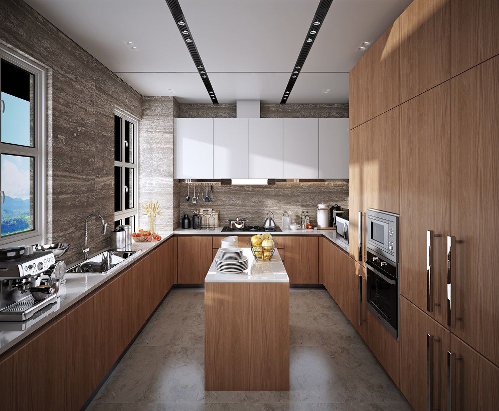 Alusong ACP ACM Panel 3mm Kitchen Renovation Aluminum Composite Panel